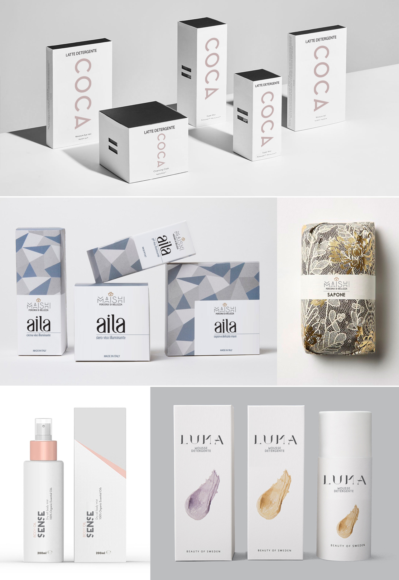 Monica Candussio - Packaging - Fashion and Cosmetic