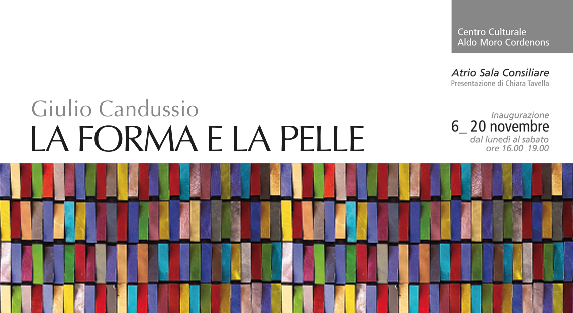 Monica Candussio - LA FORMA E LA PELLE